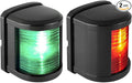 SEAFLO 11 Series Regular Sized LED Green Starboard & Red Port Navigation Light by SEAFLO