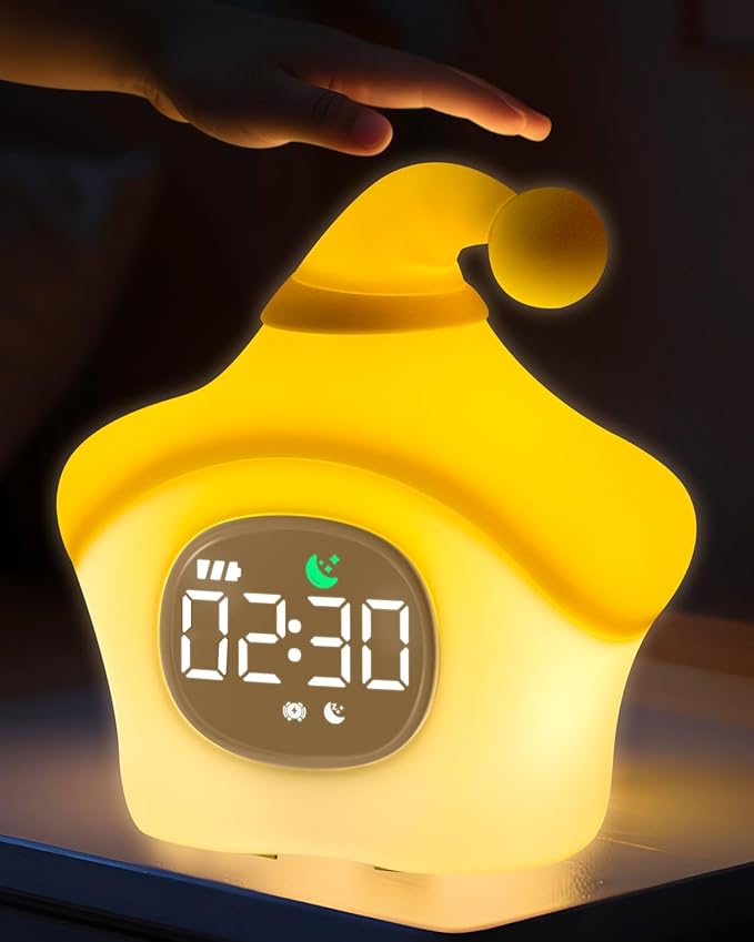 Star Alarm Clock with Night Light by Yiliaw