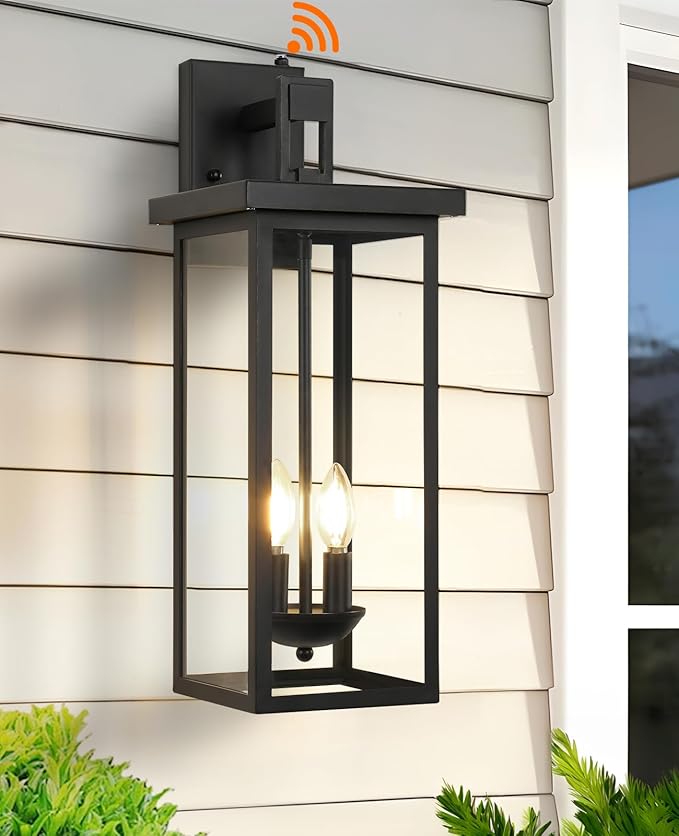 tewei 22 Inch Large Outdoor Wall Lights, Dusk to Dawn Outdoor Lighting Fixtures by TeweiBrand