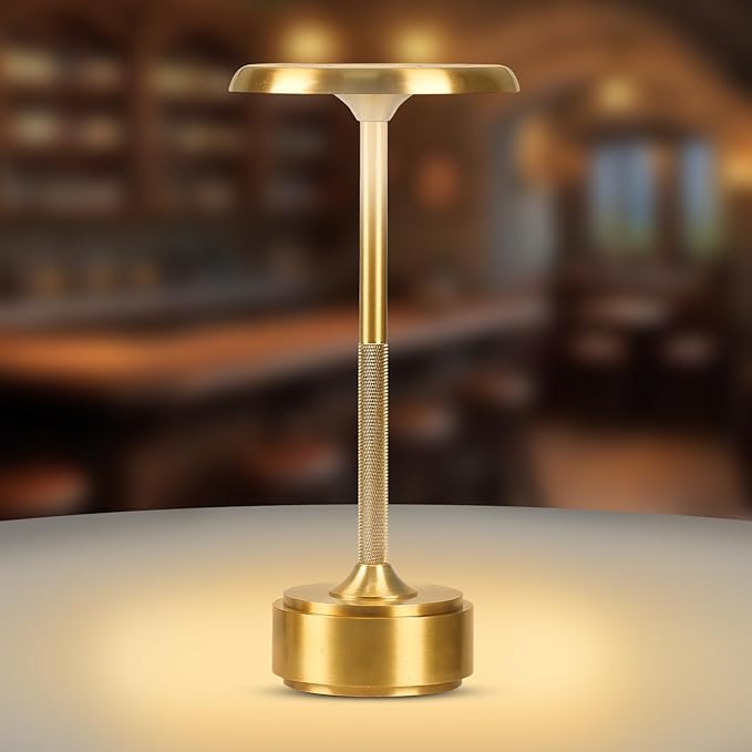 5200mAh Rechargeable Cordless LED Table Lamps Touch Sensor Light, 3-Levels by HAPYGIFashionLights