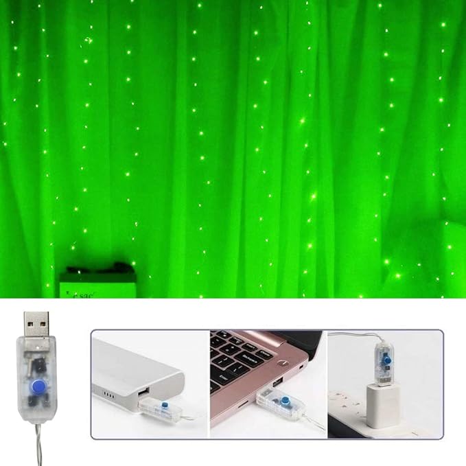 300 LED Curtain Lights - Image 3