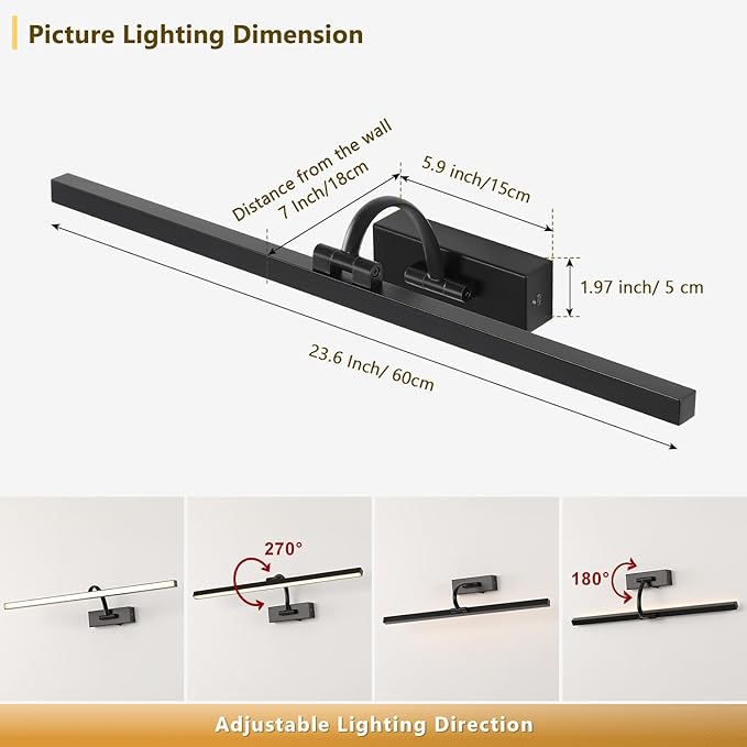 Wireless Picture Lights for Wall Battery Operated - Image 7