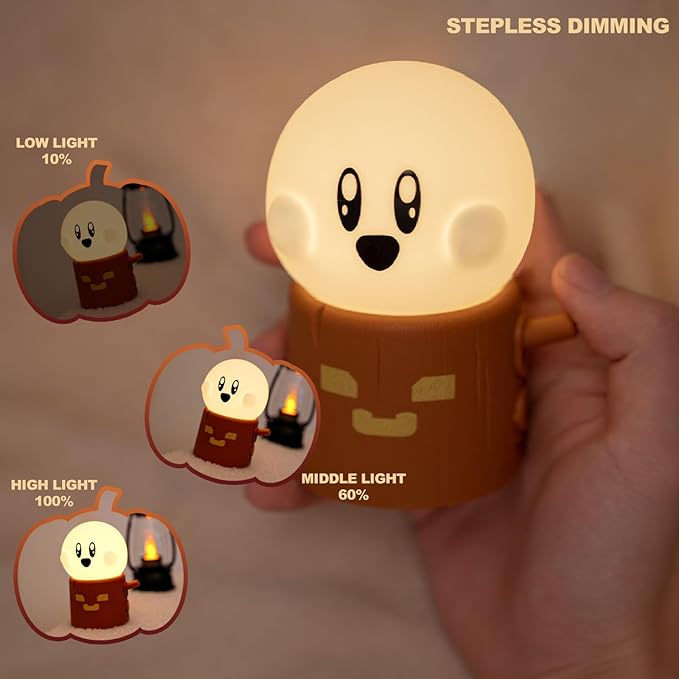 Ghost Campfire Night Light, Small Ambient Lamp, Cute Night Light, 2 - Image 3