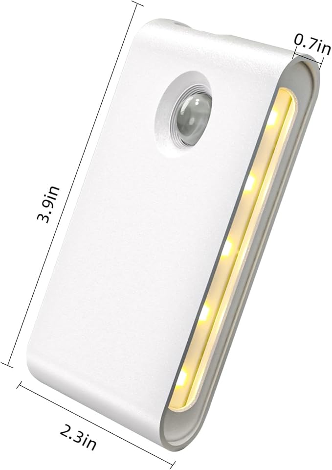EZVALO 3 Pack LED Motion Sensor Night Lights, 1500mAh Rechargeable Sync Stair - Image 8
