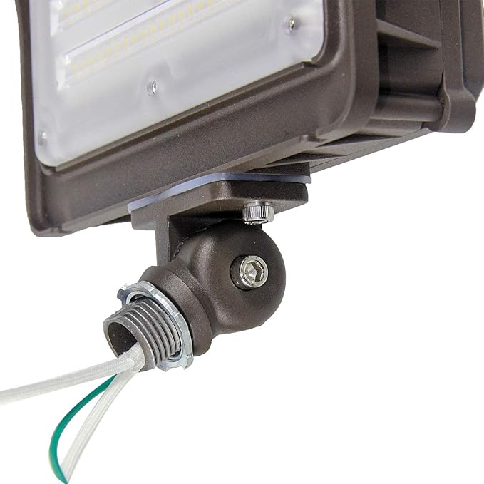 DAKASON 50W LED Flood Light Outdoor, Dusk-to-Dawn Photocell 180° Adjustable - Image 8