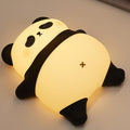Voice Control Panda Night Light, 6 Colors 30-Minute Timer, Cute Animal Silicone by NesveCit