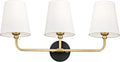 Bathroom Light Fixtures, 3-Light Wall Sconce, Modern Sconces Wall Lighting by Metwet