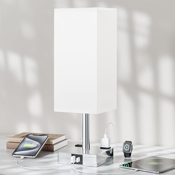 Touch Bedside Table Lamp for Nightstand - Image 7