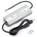 LED Driver 60 Watts Waterproof IP67 Power Supply AC100-264V to 12V DC 5A Low by LLTOP