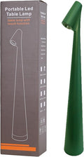 Cordless Small Table Lamps, 3 Levels Brightness Portable Desk Lamp, by Hebangya