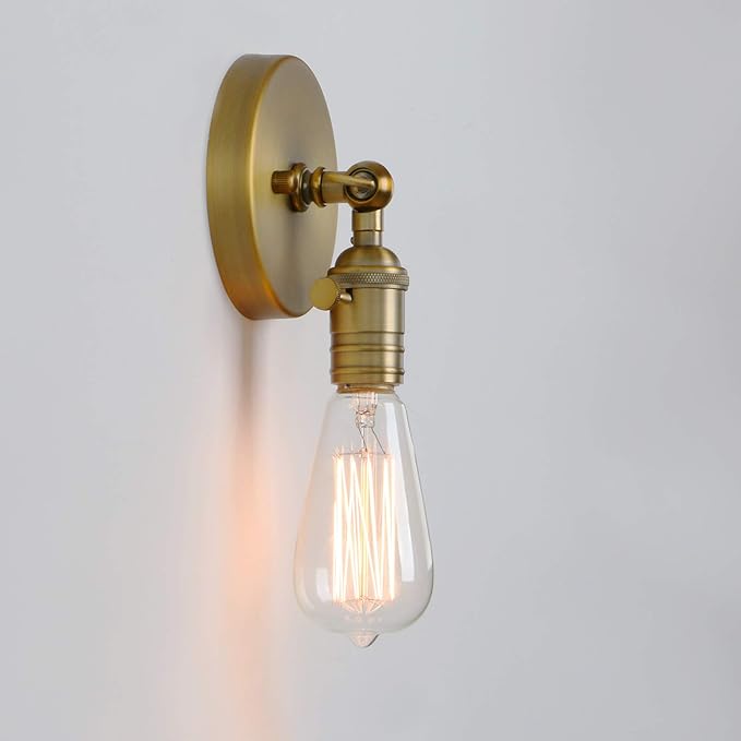 PERMO Minimalist Single Socket 1- Light Wall Sconce Lighting - Image 6
