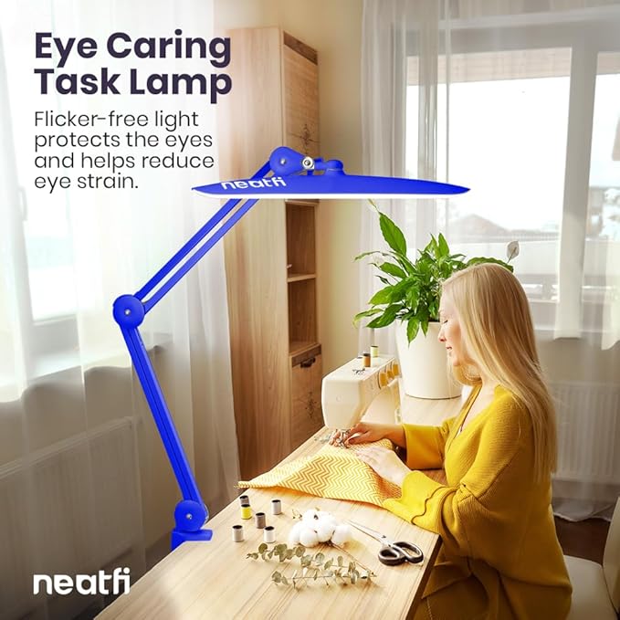 Neatfi XL 2, 200 Lumens LED Task Lamp, 24W Super Bright Desk Lamp, 4 Level - Image 3