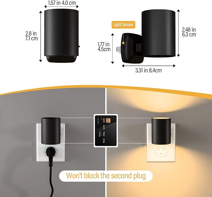 Night Lights Plug into Wall: ETL Night Light Plug in - Image 5
