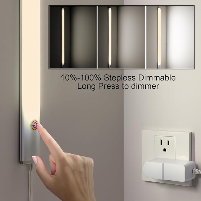 Under Cabinet Lighting Natural White 4000K, Dimmable Under Cabinet Lights - Image 4
