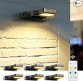 Solar Wall Lights Outdoor with Remote Control, 2200mAh Long Lasting Battery by COXSENI
