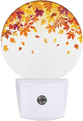 EKOBLA Autumn Falling Maple Leaf LED Night Light Dusk to Dawn Auto Sensor by EKOBLA
