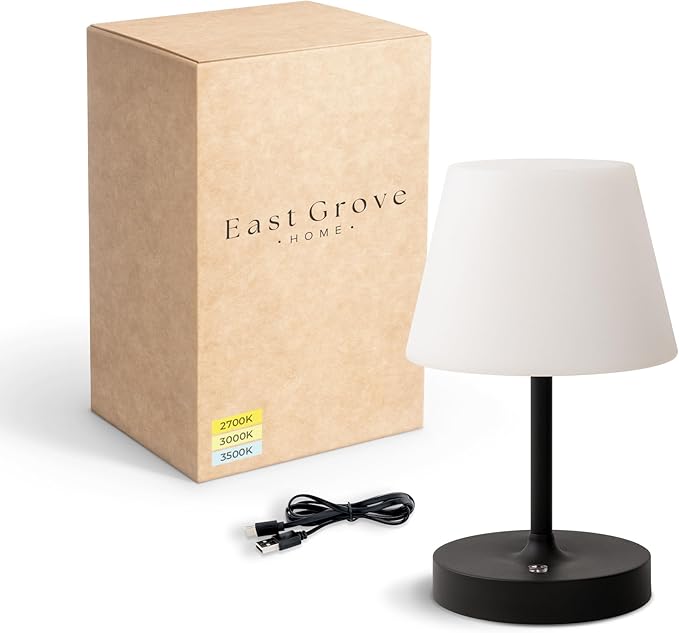 Modo LED Cordless USB-C Re-Chargeable Desk Lamp, 5200mAh Battery Operated - Image 4