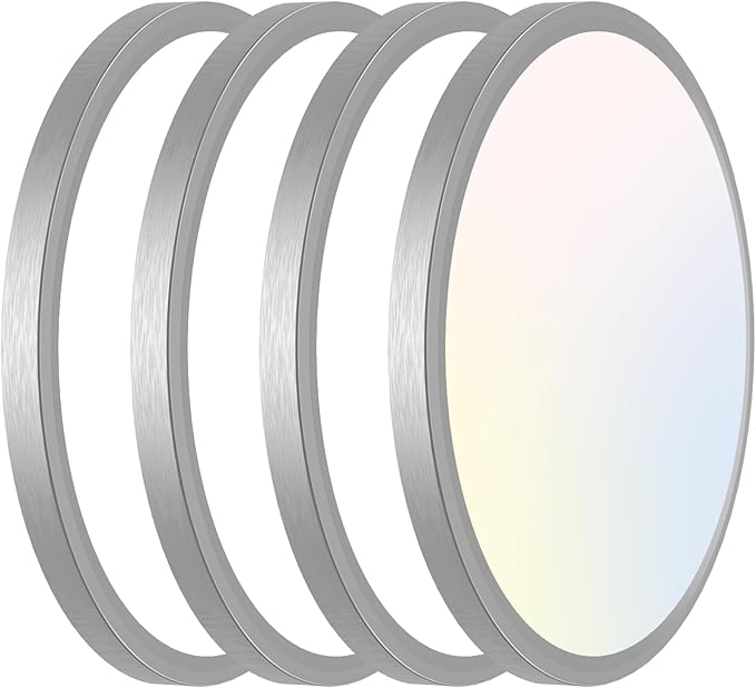 libtit 12 inch Flush Mount LED Ceiling Light Fixture, 3000K 4000K 6500K by Libtit