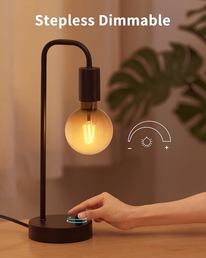 ONEWISH Industrial Table Lamp Set of 2 - Image 3