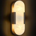 Alabaster Wall Sconce, Modern Natural Marble Wall Sconces by Unknown