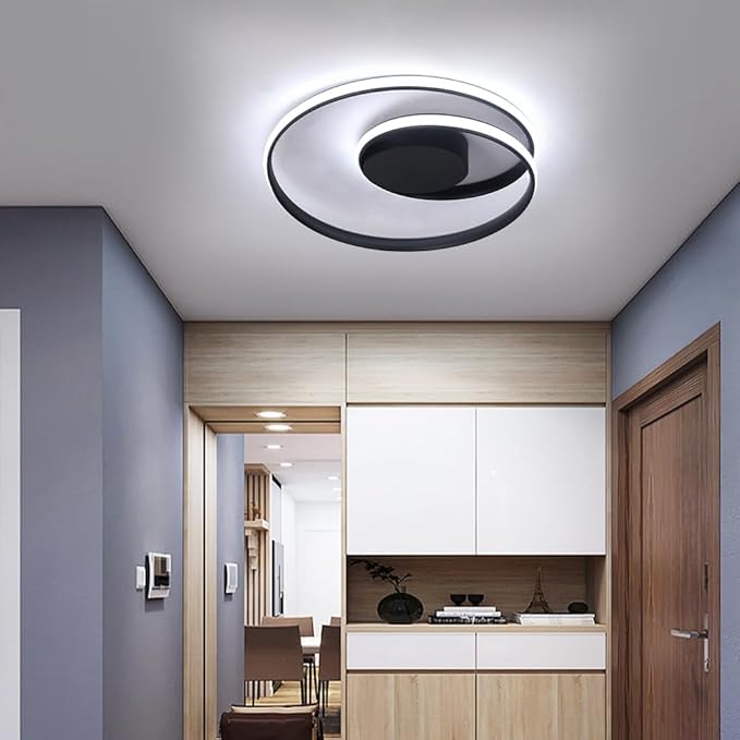 Modern LED Dimmable Flush Mount Ceiling Light - Image 4