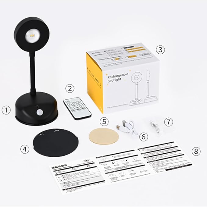 Wireless Picture Light Battery Operated, 2200mAH Rechargeable Painting Light - Image 8