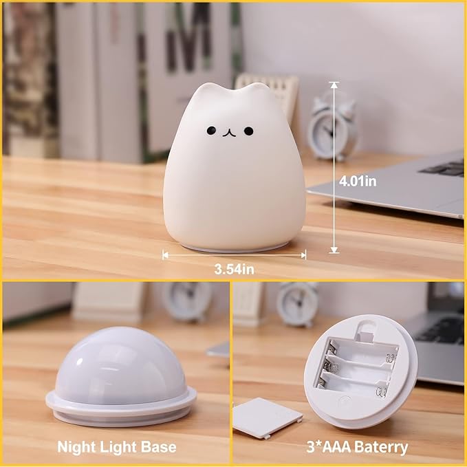 ZKLiLi Cute Cat Lamp, Night Light - Image 7
