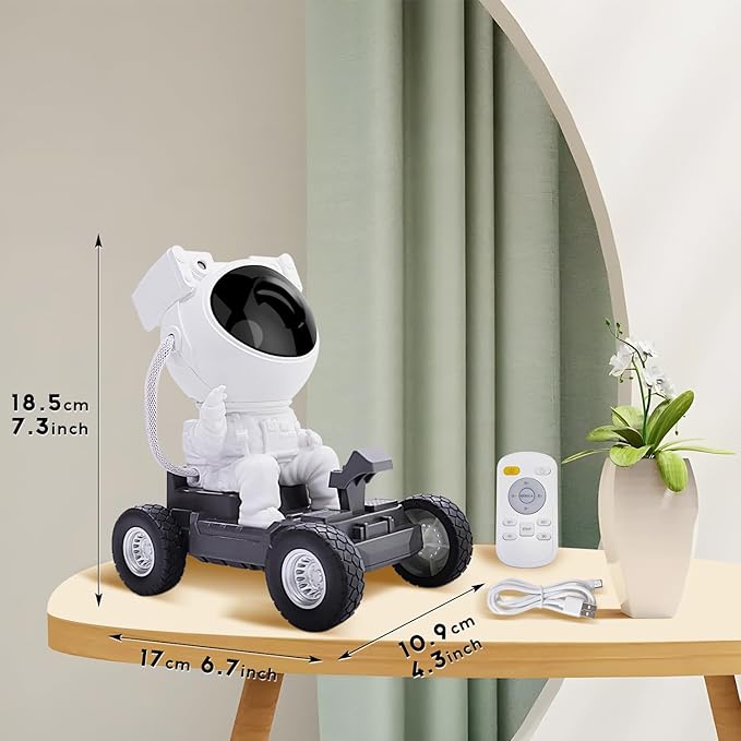 Astronaut Space Man Buddy Projector, 360° Star Projector Galaxy Nebula Light - Image 6