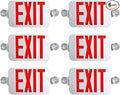 Supreme LED 6 Pack All LED Decorative Red White Exit Sign & Emergency Light by SupremeLED