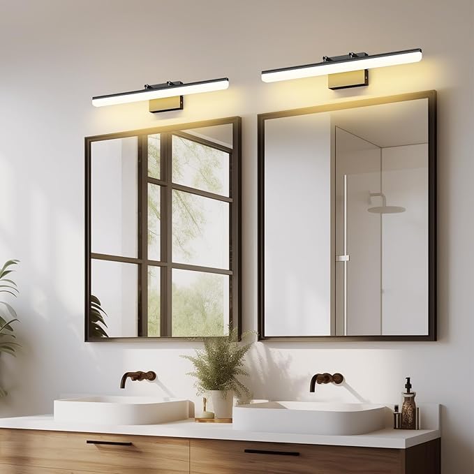Black Vanity Light 24", 18W LED Bathroom Light Bar - Image 7