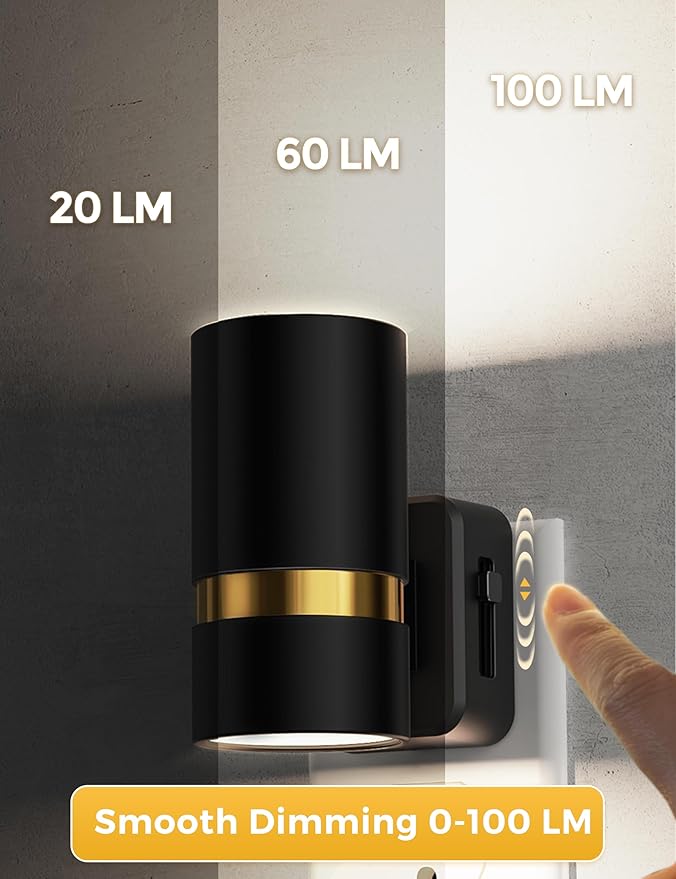 L LOHAS LED Night Lights Plug into Wall, Dusk to Dawn, Daylight White 5000K - Image 3