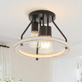 Rustic Flush Mount Ceiling Light Fixture by VILUXY