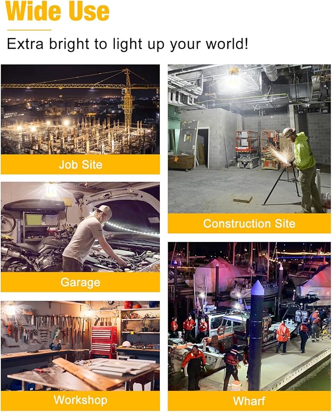 60W LED Temporary Work Lights - Image 7