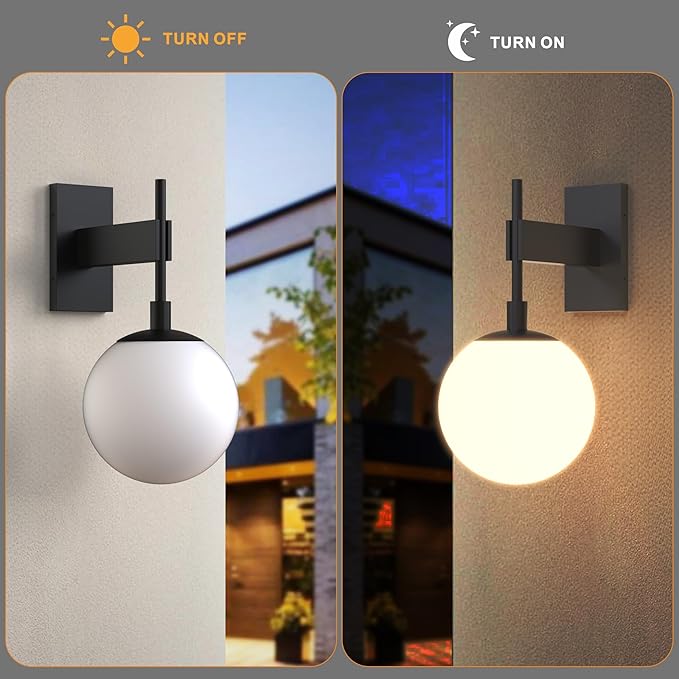 Hyunbae Outdoor Wall Sconce, 18.9" Large Size Wall Light, Exterior Light - Image 6