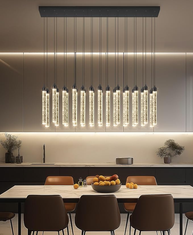 Rectangular Chandeliers 26-Lights Long Light - Image 7
