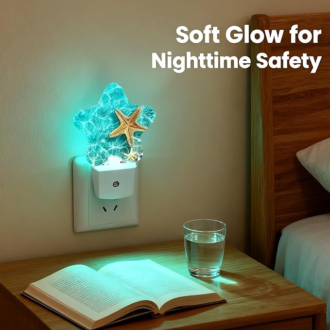 Night Light Plug-in into Wall Dusk to Dawn Smart Sensor White Led Nightlight - Image 3