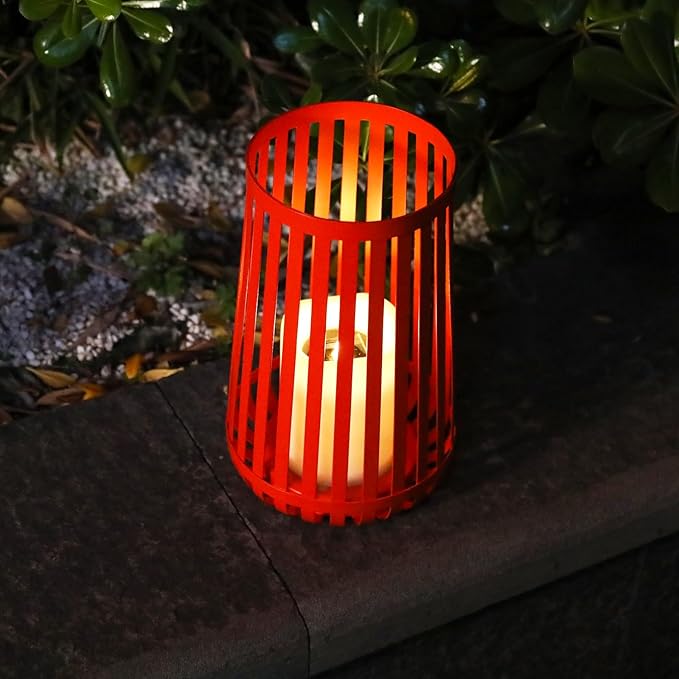 Afirst Solar Lanterns Outdoor, Candle Solar Lights Waterproof Decorative - Image 7
