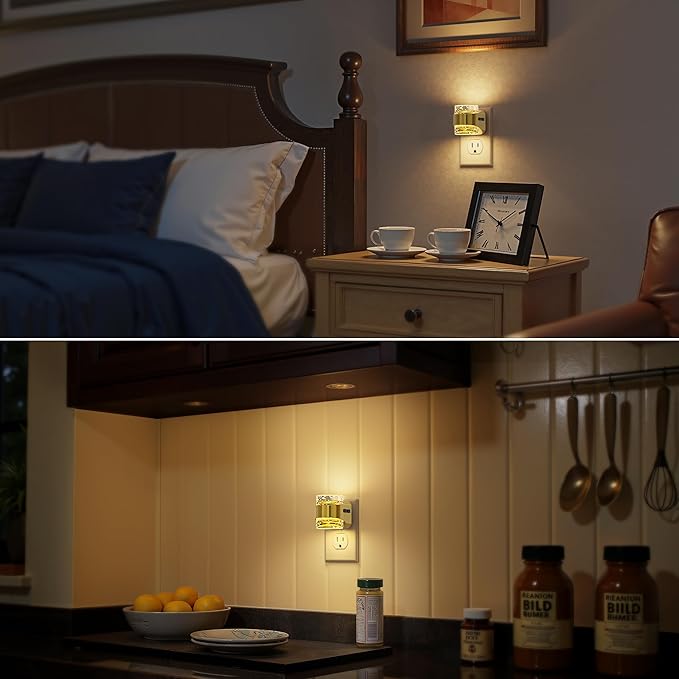 Briignite LED Night Light Plug into Wall, Dimmable Night Light - Image 6