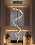 30 Light Modern Glam Crystal Chandelier by CENOZO