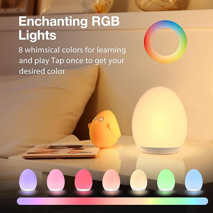 JolyWell Night Light for Kids, Baby Night Light - Image 3