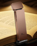 86lux Book Light, Rechargeable Clip-On LED Reading Light by 86Lux