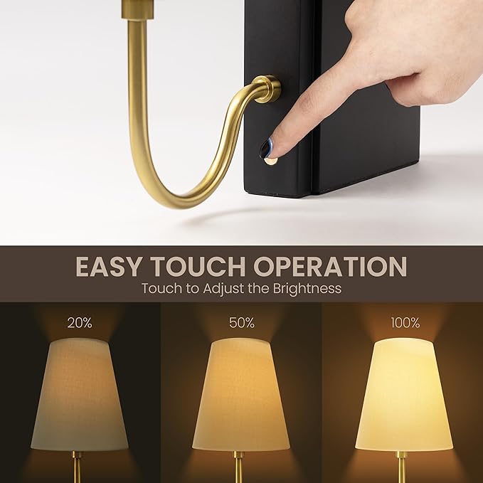 AELS Wooden Bookshelf Lamp - Image 5