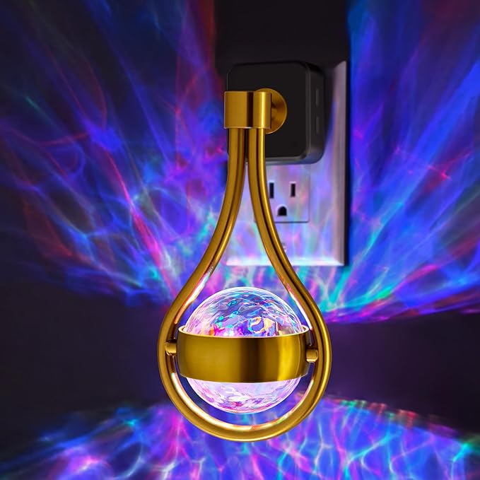 Briignite RGB Night Lights Plug into Wall, Color Changing Nightlight by WelcometoBriigniteenjoyyourshopping