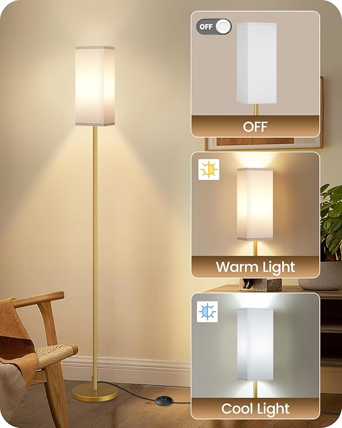 2Pack Floor Lamp, Pole Lamp - Image 4