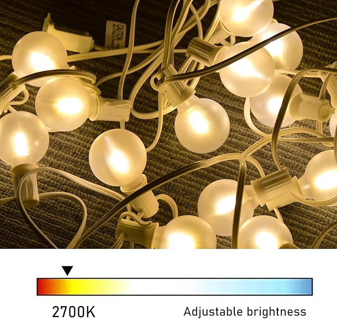 GOOTHY Outdoor LED String Lights, 50Ft - Image 4