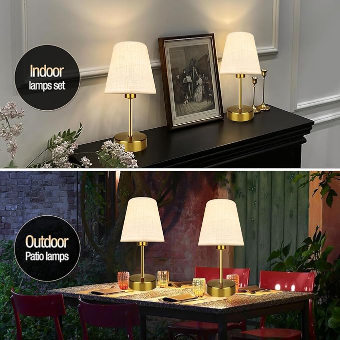 BLUEYE Mini Rechargeable Table Lamp, Remotte Control, Soft Warm 2700K-6000K - Image 5