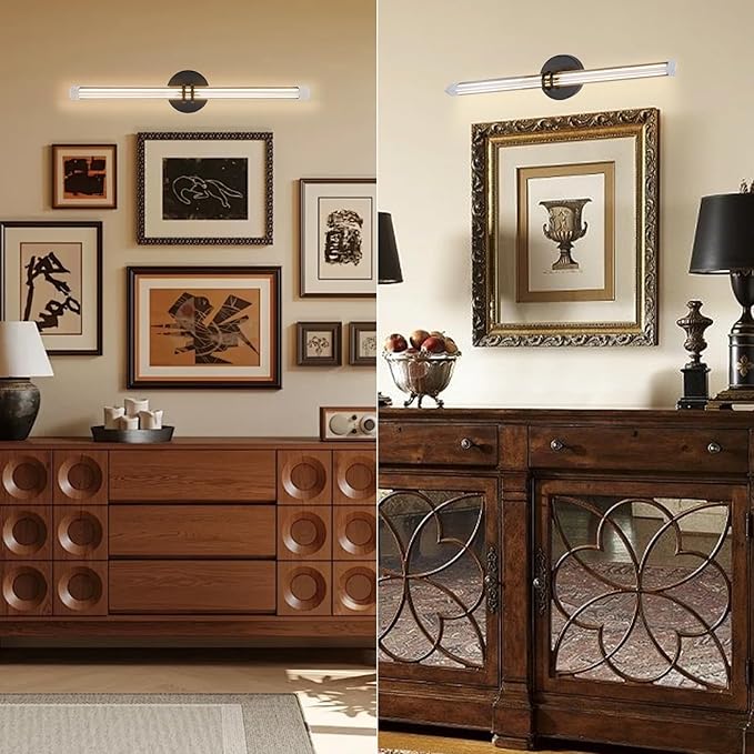 YUYI Crystal Picture Light for Wall, Modern K9 Crystal Dimmable Painting Lights - Image 7
