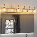 Modern Glass Crystal Vanity Light by LBSQJ
