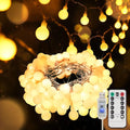 suddus Globe String Lights Bedroom, 50 Led Fairy Lights Plug in, Indoor String by SUDDUS