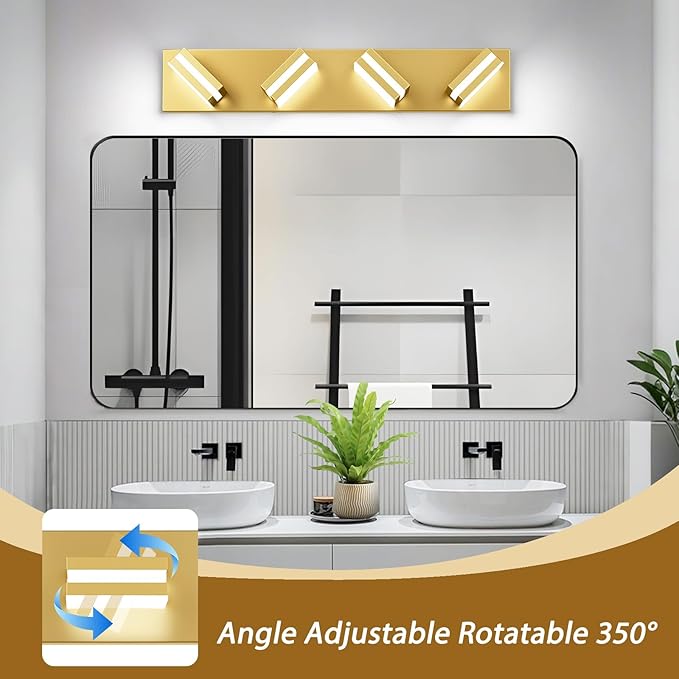 IZORRO LED Modern Bathroom Lights Fixtures, Vanity Lights - Image 2